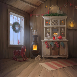 Фон для новогодней фотосессии