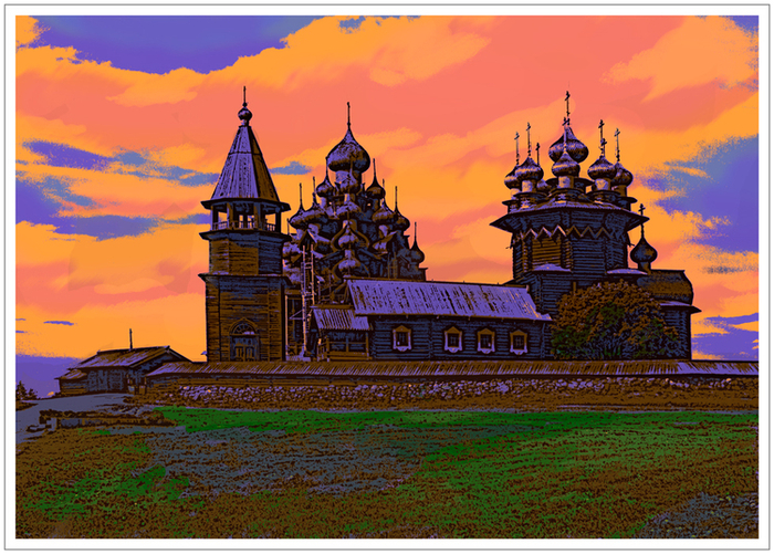 Кижи - закат