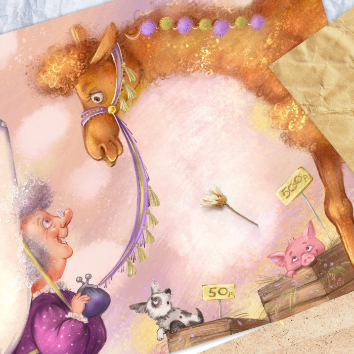 Старушка и верблюд