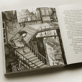 М.Гриппе "Сесилия Агнес-странная история" издательство "Nieko rimto", Вильнюс, 2009