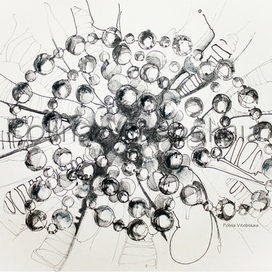 "Бусы, завязавшиеся в узлы.."