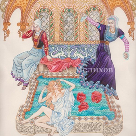 Г. Х. Андерсен "Дикие лебеди" 1