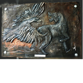 Battle. Схватка. Художник Дмитрий Зазимко. Artist Dmitriy Zazimko