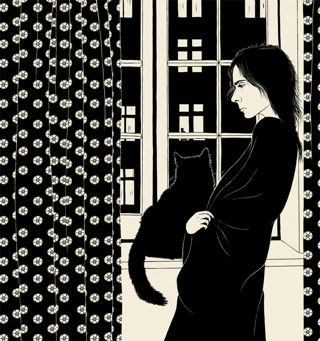 «Она и её кот»©