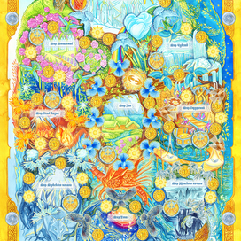 Поле, настольная психологическая игра.