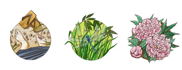 лето к серии 12 хокку