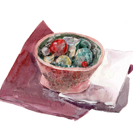 мисочка с сокровищами