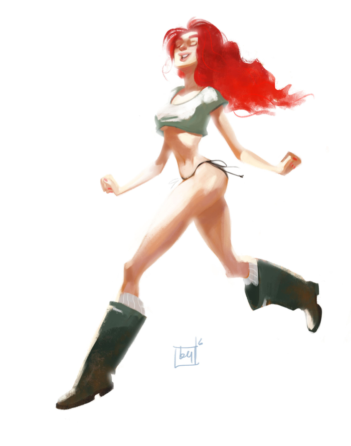 Эверидэйфешн Бегущая по граблям