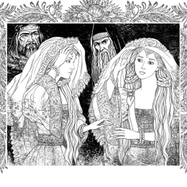 В тенётах сна: Тени