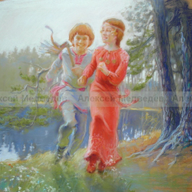 Эскиз к иллюстрации.