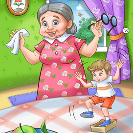 о мальчике , который не послушал бабушку