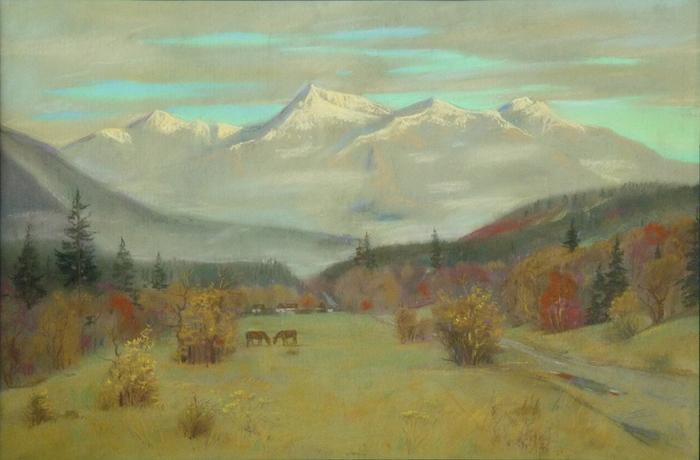 Серебрянное утро