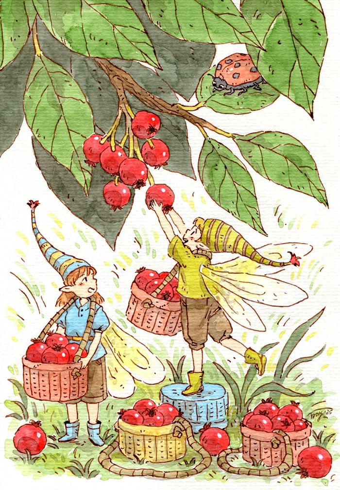 Феи за работой