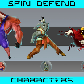 Персонажи 2 (проект Spin Defend)
