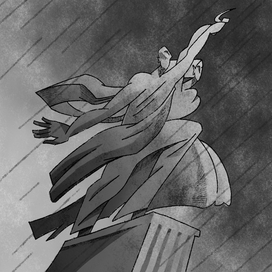 рабочий и колхозница