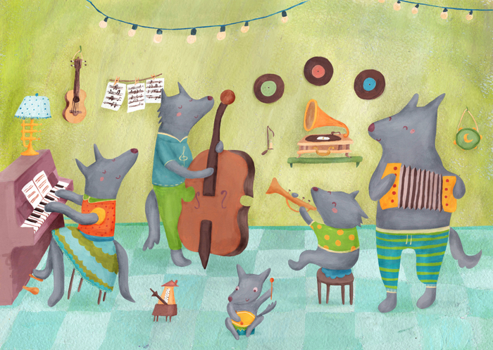 Волки музыканты