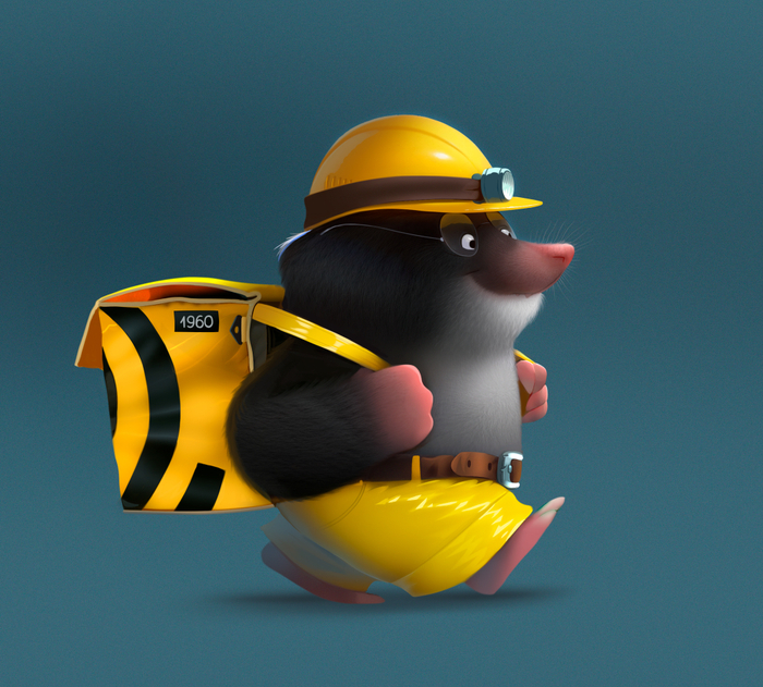 Крот. Яндекс еда. (2 из 8)