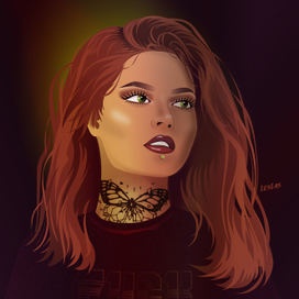 векторный портрет