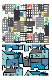 Эскизы. Раппортная ткань.