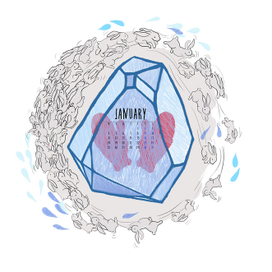 "The place where childhood lives" January