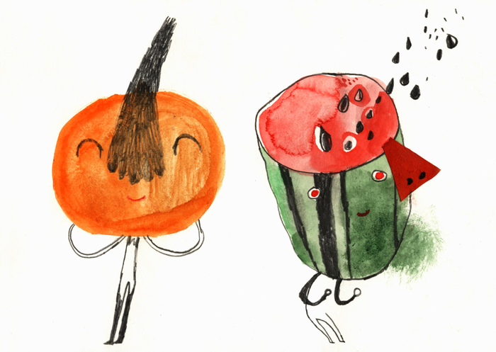 Фруктовые головы