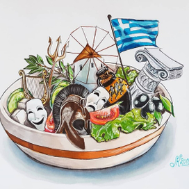 Древнегреческий салат