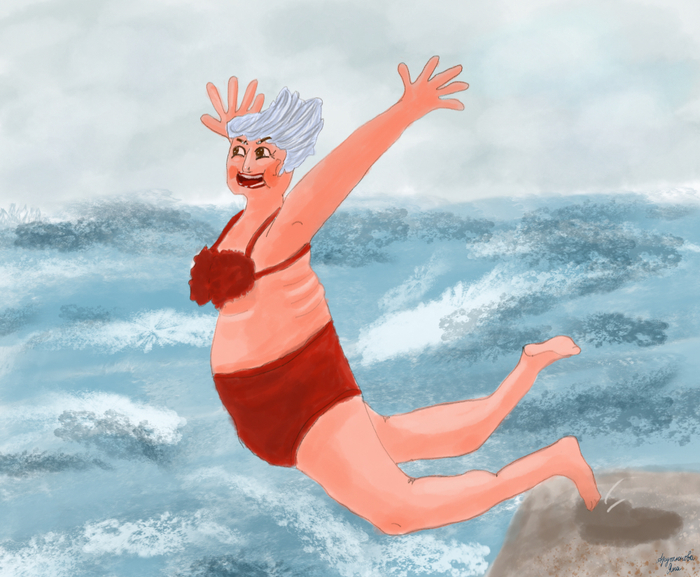 Ныряльщица