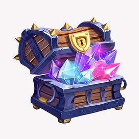 Сундук с кристаллами