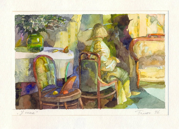 Работал с светом и цветом:))