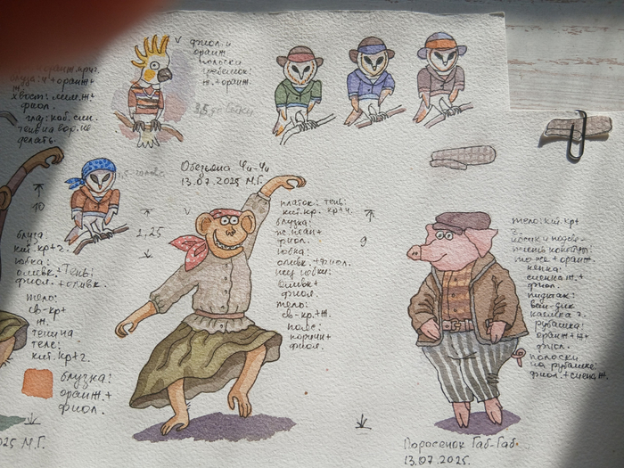 Хью Лофтинг. История доктора Дулиттла. Разработка персонажей