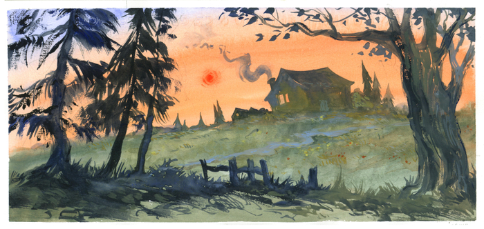 Иллюстрация к истории о Купале и Костроме