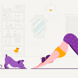 Yoga at home