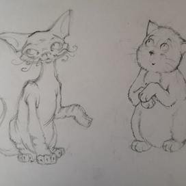 Пушок и Нюся