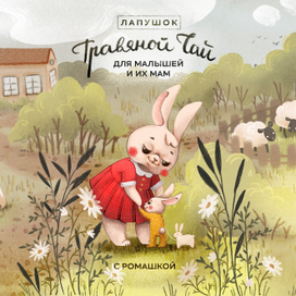 Упаковка детского чая с ромашкой