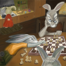 В ожидании ужина