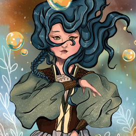 Арт персонажа, портрет