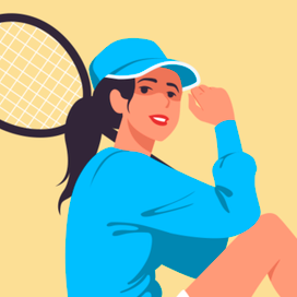 Теннисистка