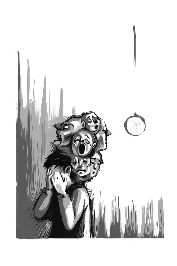 Иллюстрация к стихотворению Крис Аивер. Сборник "Север"