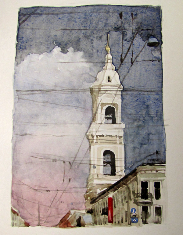  Акварельный марафон. День 6