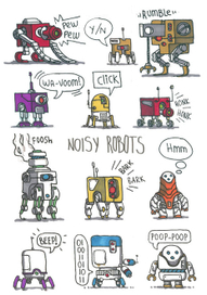 Шумные роботы