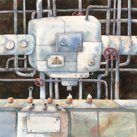 акварель. конвейер