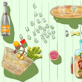 Moet Hennessy Russia seasonal catalogue