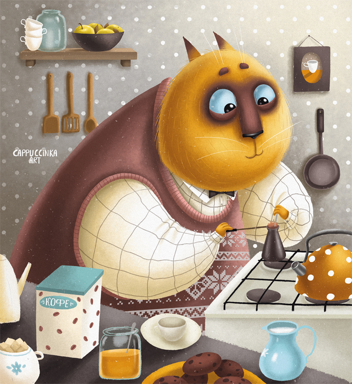 Кот кофеман