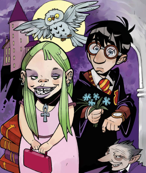 Иллюстрация для журнала Кинопарк