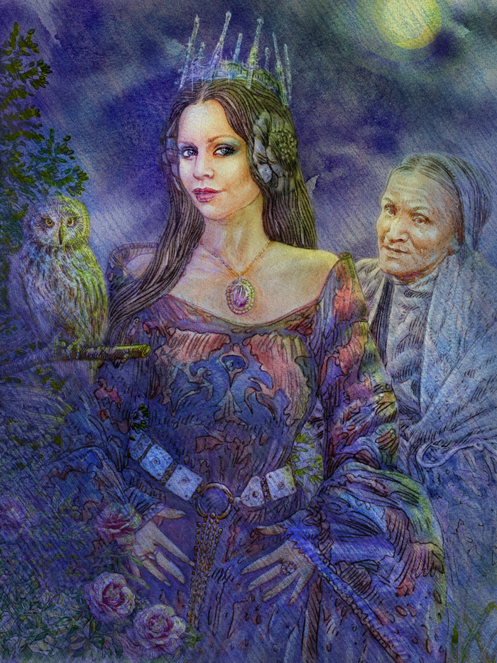 Герцогиня Альдона и ее нянька