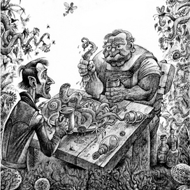 Рассказ в стиле фэнтези. Иллюстрация