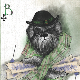 карты. Валет пес.