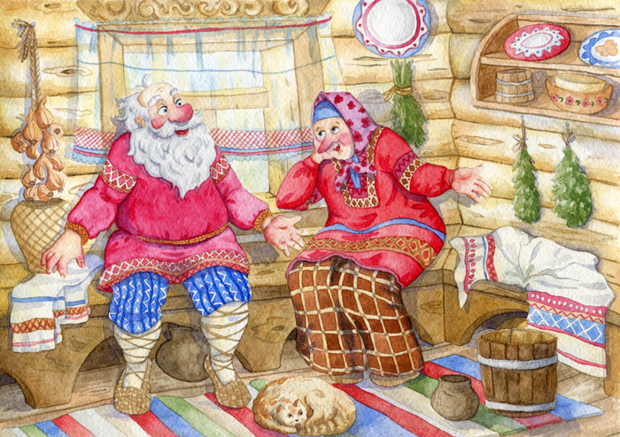 Иллюстрация к "Колобку"