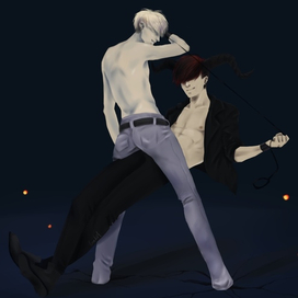 Под властью демона.