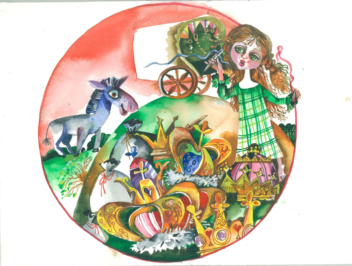 Надежда Белякова - автор и художник   -"ОДНАЖДЫ В ГОРОДЕ" . 